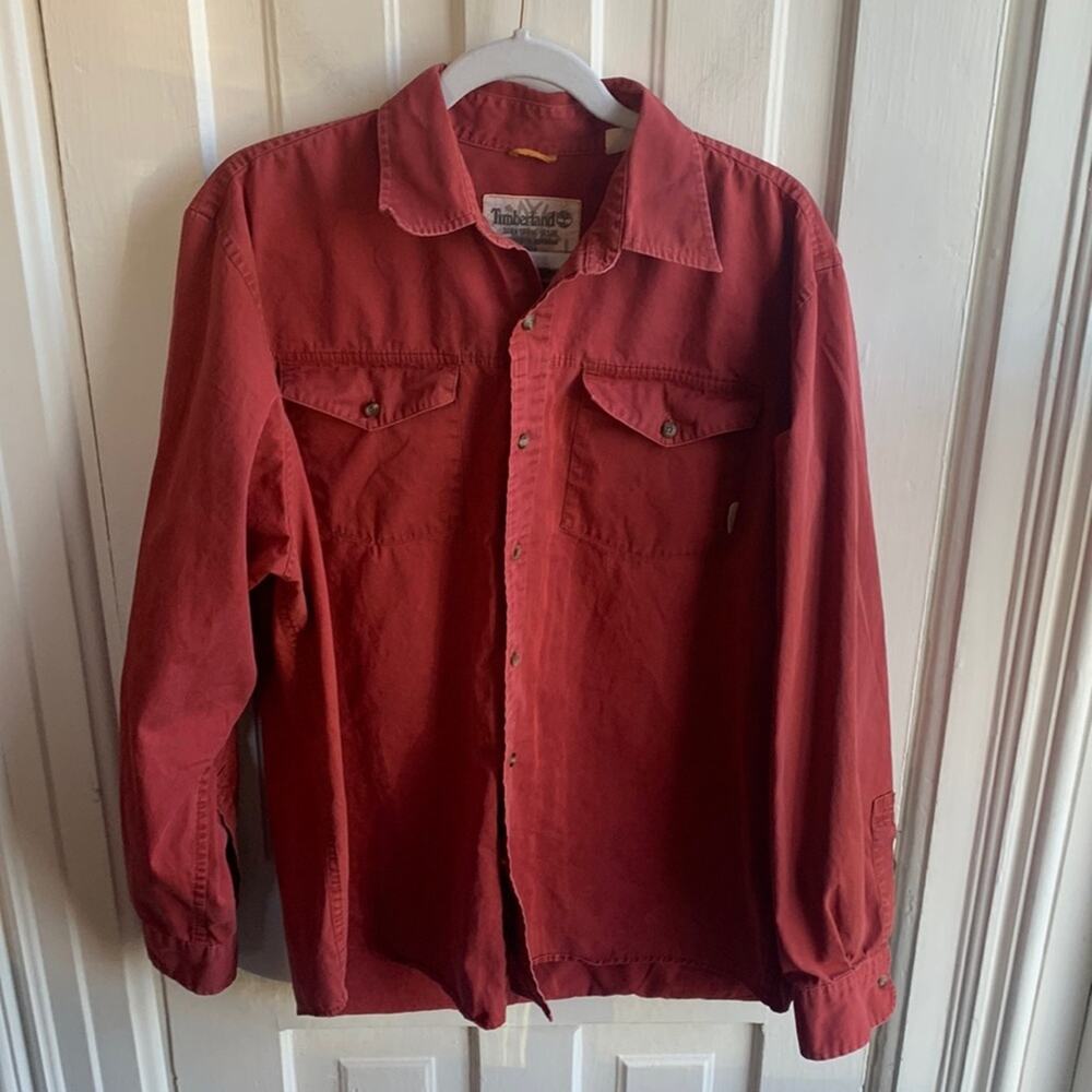 Timberland Button Up - Picture 1 of 9